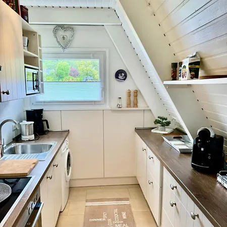 Muehlenblick Zeltdachhaus, Sauna, Kamin, Hunde Feriehus