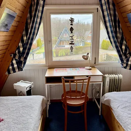 Muehlenblick Zeltdachhaus, Sauna, Kamin, Hunde Ferienhaus *